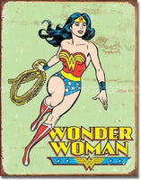 Wonder Woman Tin Sign