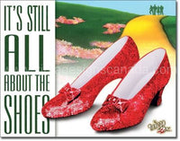 Woz-About The Shoes Tin Sign