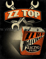 Zz Top High Octane Tin Sign